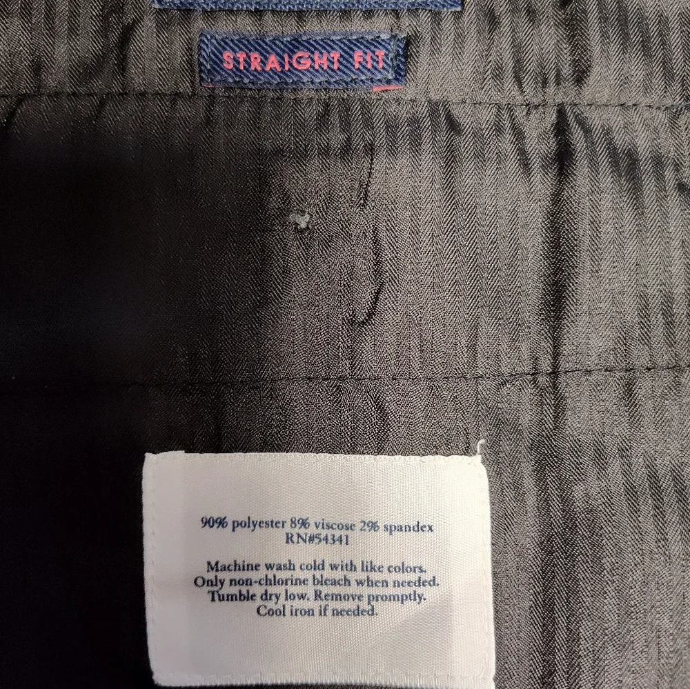 NWT! Croft & Barrow Straight Fit Flat Front Men's Dress Pants - Grey - 42x32